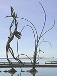 Cumple 20 años escultura de bella leyenda en Cienfuegos