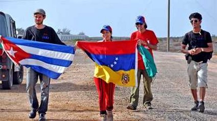 Caminantes en la Ruta de las Cien Ceibas llegaron a Cienfuegos