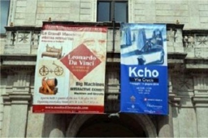 Expone Kcho muestra Via Crucis en el Vaticano