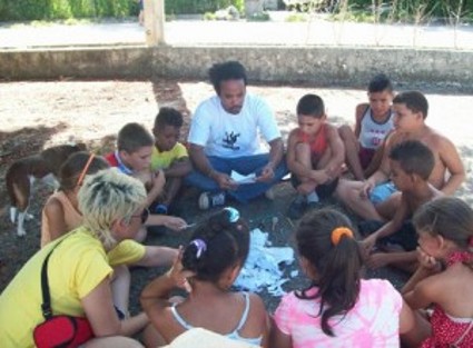 Jóvenes martianos por el Escambray cienfueguero: Juglares que desafían la cordura