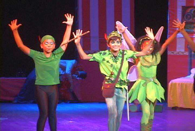 Representó Compañía de Teatro Infantil Abrakadabra clásico Peter Pan