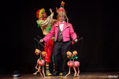 Marionetas en las tablas del teatro Terry, de Cienfuegos