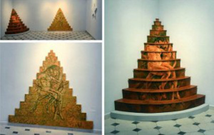 Exhiben en Cienfuegos exposición del artista de la plástica Adrián Rumbaut