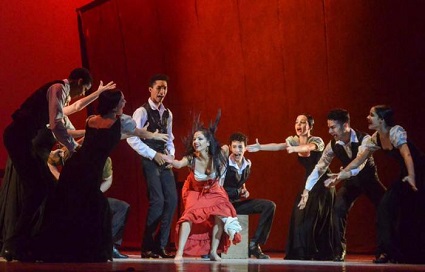 Noviembre danza flamenco y español