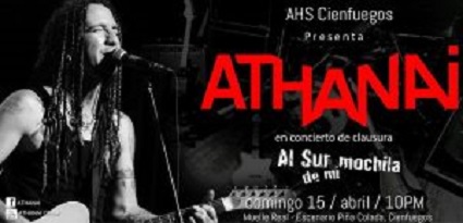 Athanai cantará este domingo 15 de abril en Cienfuegos
