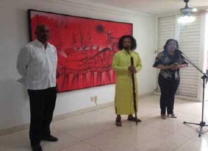 Expo de artista cienfueguero para festejar Día Mundial de la Diversidad Cultural