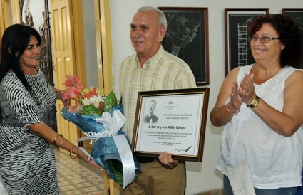 Entregan Premio Provincial de Historia en Cienfuegos