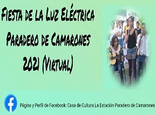 Celebrarán de modo virtual Fiesta de la Luz Eléctrica en el Paradero de Camarones