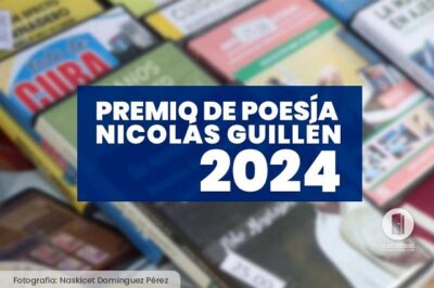 XXIII Premio de Poesía Nicolás Guillén 2024